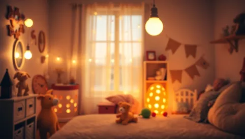 Jakie żarówki do pokoju dziecięcego