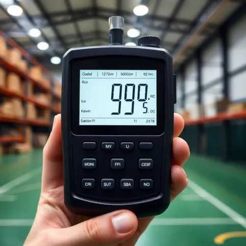 Kalkulator oświetlenia hali