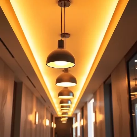 Pomysł na oświetlenie korytarza